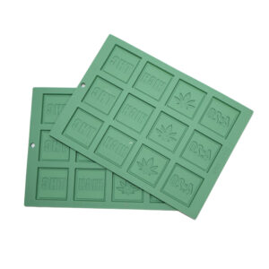 2pc silicone 420 candy chocolate molds