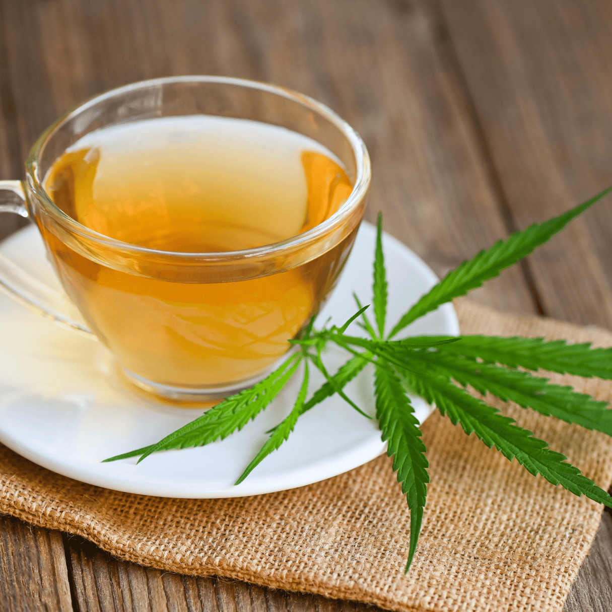 Cannabis infused tea